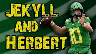 Justin Herbert is Mitch Trubisky, but cranked up to 11