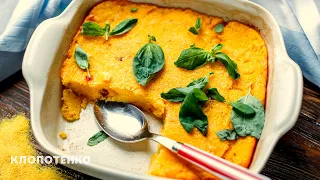When there is no time at all! Delicious POLENTA with CHEESE | Polenta recipe | Ievgene Klopotenko