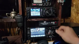 Yaesu Ftdx10 & 991a DNR. just listening