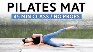 Outdoor Pilates Workout (45 Min Class) - No Props Needed, No Flexion-Based Core | Boston Pilates