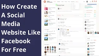 How Create A Social Media Website Like Facebook For Free in WordPress