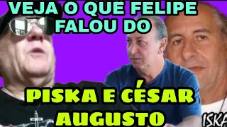 Saiba Tudo que FELIPE Falou do PISKA e CESAR AUGUSTO como Produtores Arranjadores e COMPOSITORES