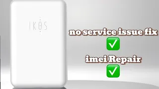 IKOS K6 For NON PTA IMEI Patched No Service Issue Fix Tutorial