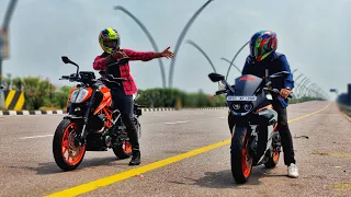 KTM RC390 Bs4 vs Duke390 Bs4 || Top End