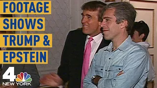 Footage From 1992 Shows Donald Trump, Jeffrey Epstein at Party | NBC New York