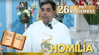 EVANGELIO DE HOY domingo 26 de Noviembre del 2023 - Padre Arturo Cornejo