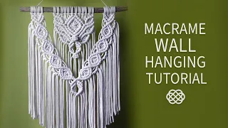 Large Macrame Wall Hanging Pattern