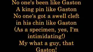 Gaston  lyrics