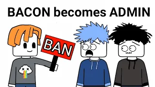 BACON becomes ADMIN (Funniest Series 🤣🤣) Beggars in Roblox