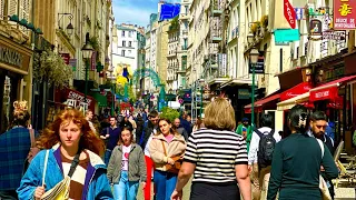 France 🇫🇷 Paris walking HDR 4k city Châtelet ⛅️🌧️☔️ Three weather forecastin onevideoset store by