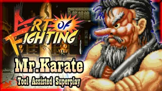 【TAS】ART OF FIGHTING (RYUUKO NO KEN) - MR.KARATE