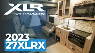 Tour the 2023 XLR Boost 27XLRX Toy Hauler