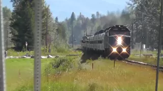 VIA Rail Canada - Chasing Train No2 The Canadian from Kamloops,BC to Jasper,AB