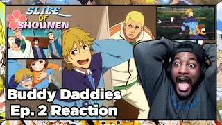 Buddy Daddies Episode 2 Reaction | THE WILDEST BRING YOUR KID TO WORK DAY I'VE EVER SEEN!!!