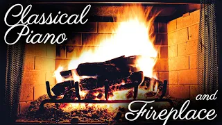 Classical Piano & Fireplace 🔥🎹🔥| Playlist for studying, working, reading & relaxation