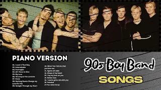 90s Boy Band Songs (PIANO Version) #90ssongs #bestband #nostalgia #playlist