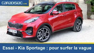 Essai - Kia Sportage restylé : pour surfer la vague