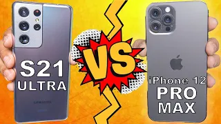 Samsung S21 Ultra VS iPhone 12 Pro Max Speed Test - GIVEAWAY