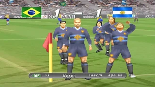 Winning Eleven 2000 Argentina vs Brazil