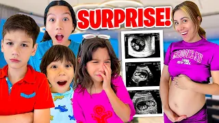 Telling My KIDS I'm PREGNANT! *Emotional*