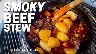 Smoked Beef Stew Recipe - How to make Beef Stew on the BBQ