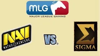 Na`Vi vs Sigma.int - BO1 [MLG Columus] Major League Gaming CaspeRRR Русские Комментарии