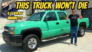 Here's Why The GMT800 Chevrolet Silverado Truck Lasts Forever; Featuring The Weirdest Example Ever!