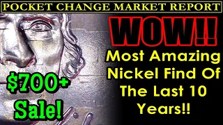 😮💥MUST SEE! 2021 Jefferson Nickel Is A TOP10 Find Of The Year! POCKET CHANGE MARKET REPORT