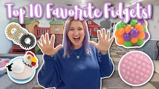 My Top 10 Favorite Fidgets! | Grandma's Playroom
