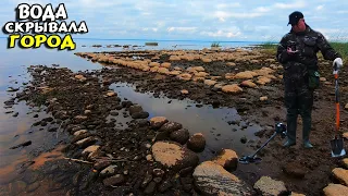 ОСУШИЛИ ВОДОЕМ,А НА ДНЕ ДРЕВНИЙ ГОРОД-Обнаружили ЖИРНЫЕ Находки! коп удался!поиск монет 2021