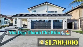 🏡 Nhà Đẹp tại Thành Phố Biển Huntington Beach🏝️🏖️ Giá $1,799,000🏡 Mua Bán Nhà Nam Cali