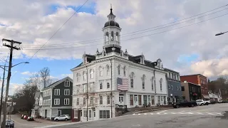 The Haunting Tales & Empty Buildings Of North Brookfield Massachusetts - Inside Tour Of Town Hall