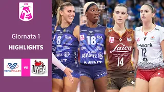 Milano - Busto Arsizio | Highlights | 1^ Giornata Campionato 23/24 | Lega Volley Femminile