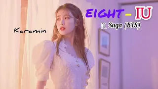 'eight'(에잇) - IU(아이유)  ft. Suga(BTS) [Lyrics]