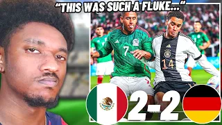 AMERICAN REACTS TO MEXICO 2-2 GERMANY (Yall celebrating draws now?!! 🤣)