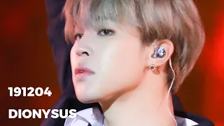 [4K] 191204 Dionysus (디오니소스) - 방탄소년단(BTS) 지민 직캠 JIMIN focus @ MAMA 2019