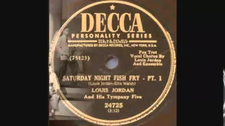 Saturday Night Fish Fry Louis Jordan