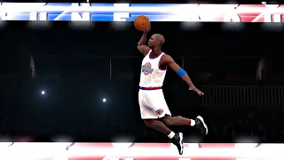 Michael Jordan Space Jam Dunk Recreated