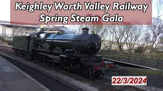 Keighley Worth Valley Spring Steam Gala 2024