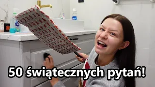 Odpowiadam na 50 świątecznych pytań...podczas sprzątania! Vlogmas #4