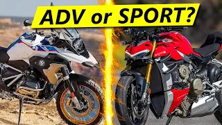 Can't Decide Between an ADV Bike or a Naked Motorcycle? Watch This