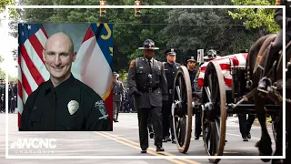 CMPD Officer Joshua Eyer to be added to fallen officer memorial