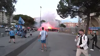 Napoli Lecce 0-0,  CONTESTAZIONE ULTRAS: guardate cos'è successo fuori lo stadio