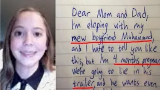 Dad finds a goodbye letter from 16-year-old daughter