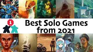 Best Solo Games from 2021 | Mike ranks all 40 solo games that he played!