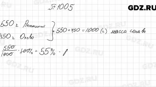 № 1005 - Алгебра 9 класс Мерзляк
