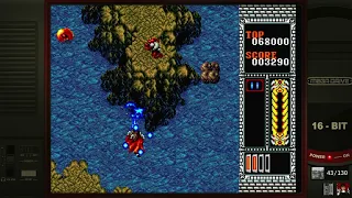 Elemental Master Expert Sega Mega Drive Genesis Emulated