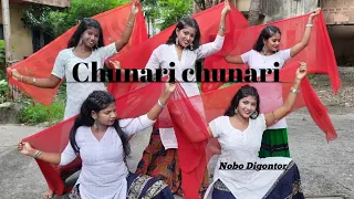 Chunari Chunari | Biwi No. 1 | Dance Cover | Nobo Digontor | 90's Hit Bollywood songs