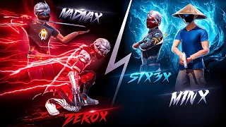 ZEROX MADMAX⚡️Vs M1NX SIX3X🔥| Nepal🇳🇵x India🇮🇳 Vs Bangladesh🇧🇩