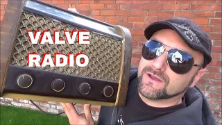 Vintage Valve Radio Converted to Bluetooth GEC PT1